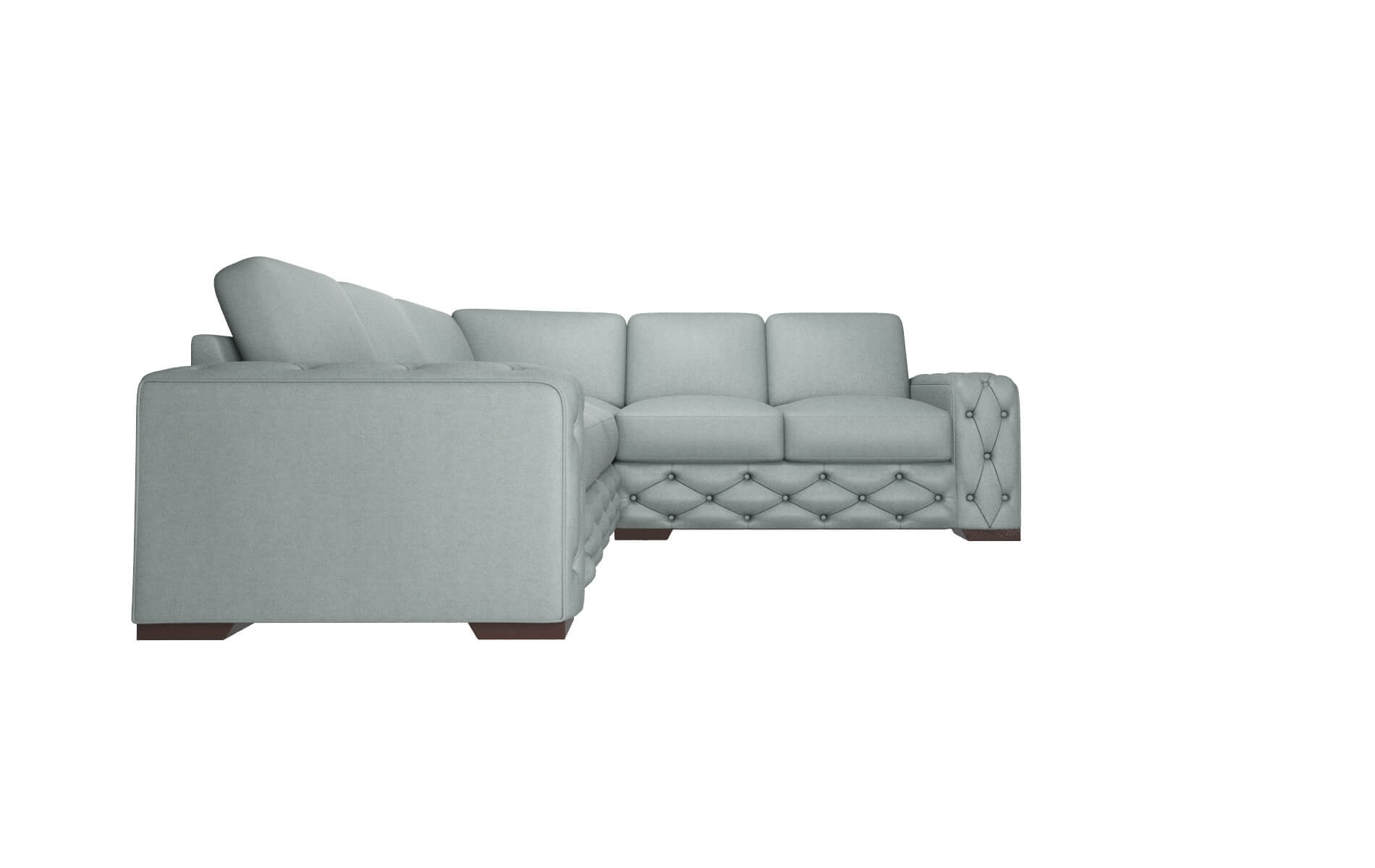 Windsor Oakley Baltic Sectional espresso legs 2
