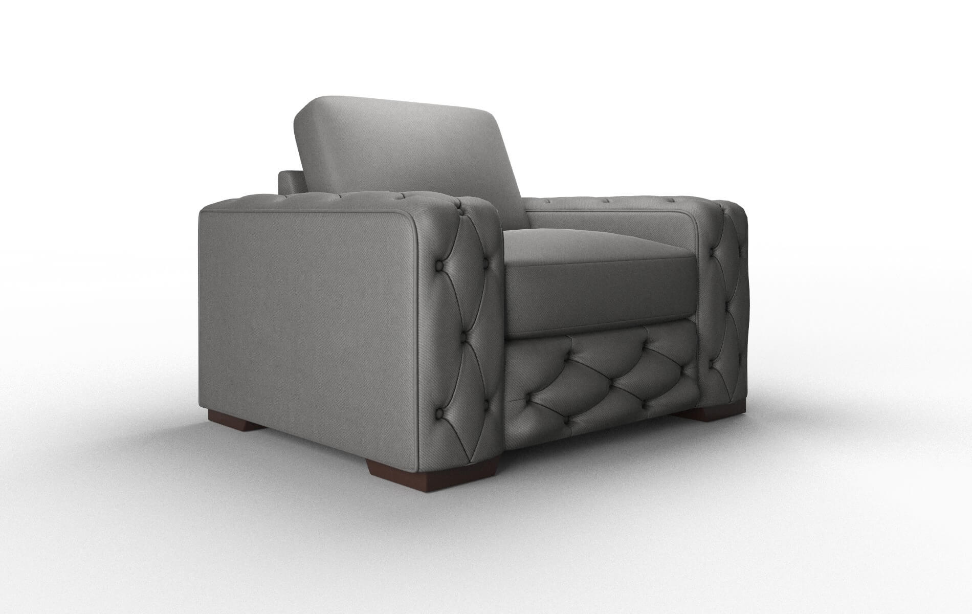 Windsor Oakley Charcoal Chair espresso legs 2