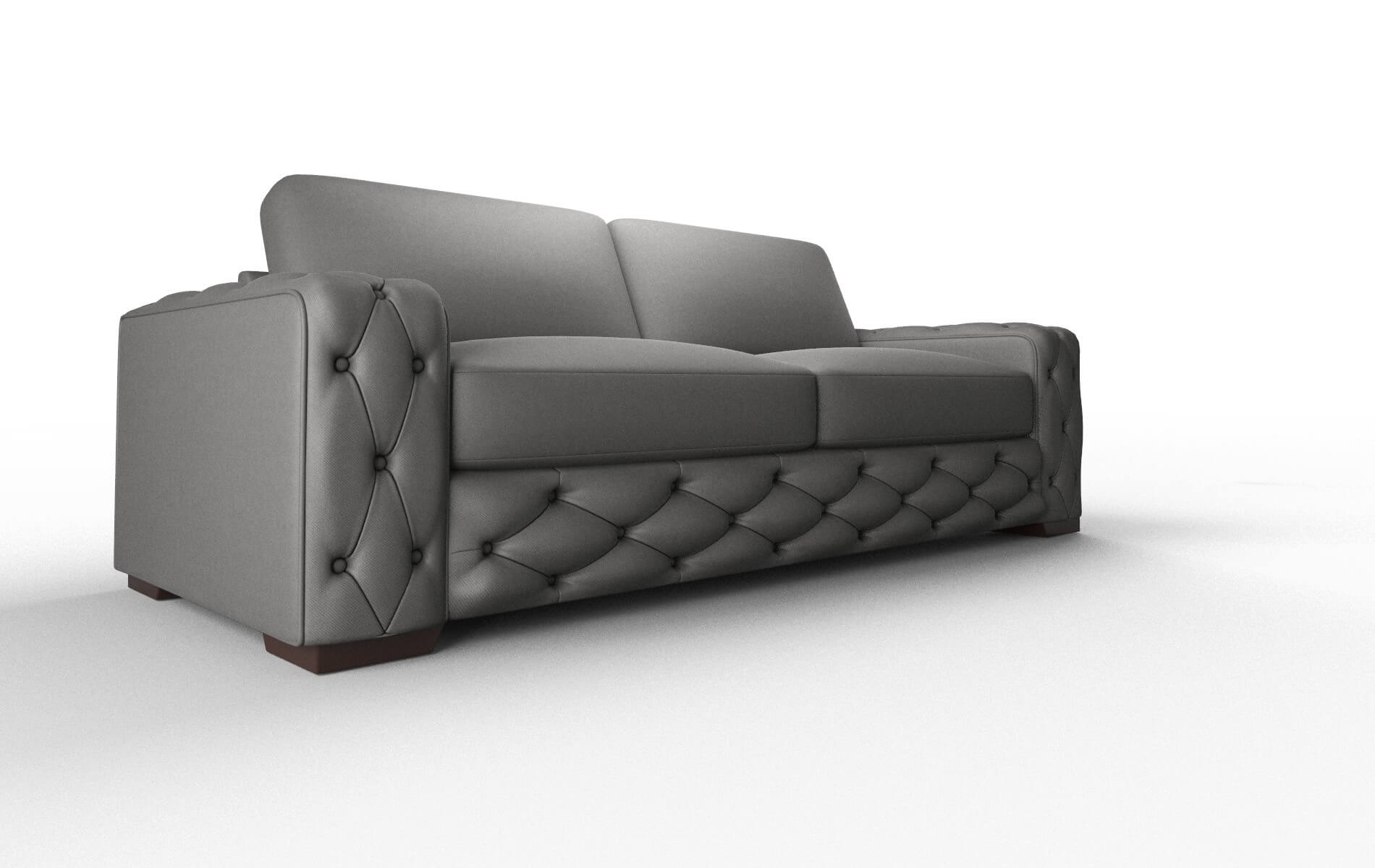 Windsor Oakley Charcoal Sofa espresso legs 2