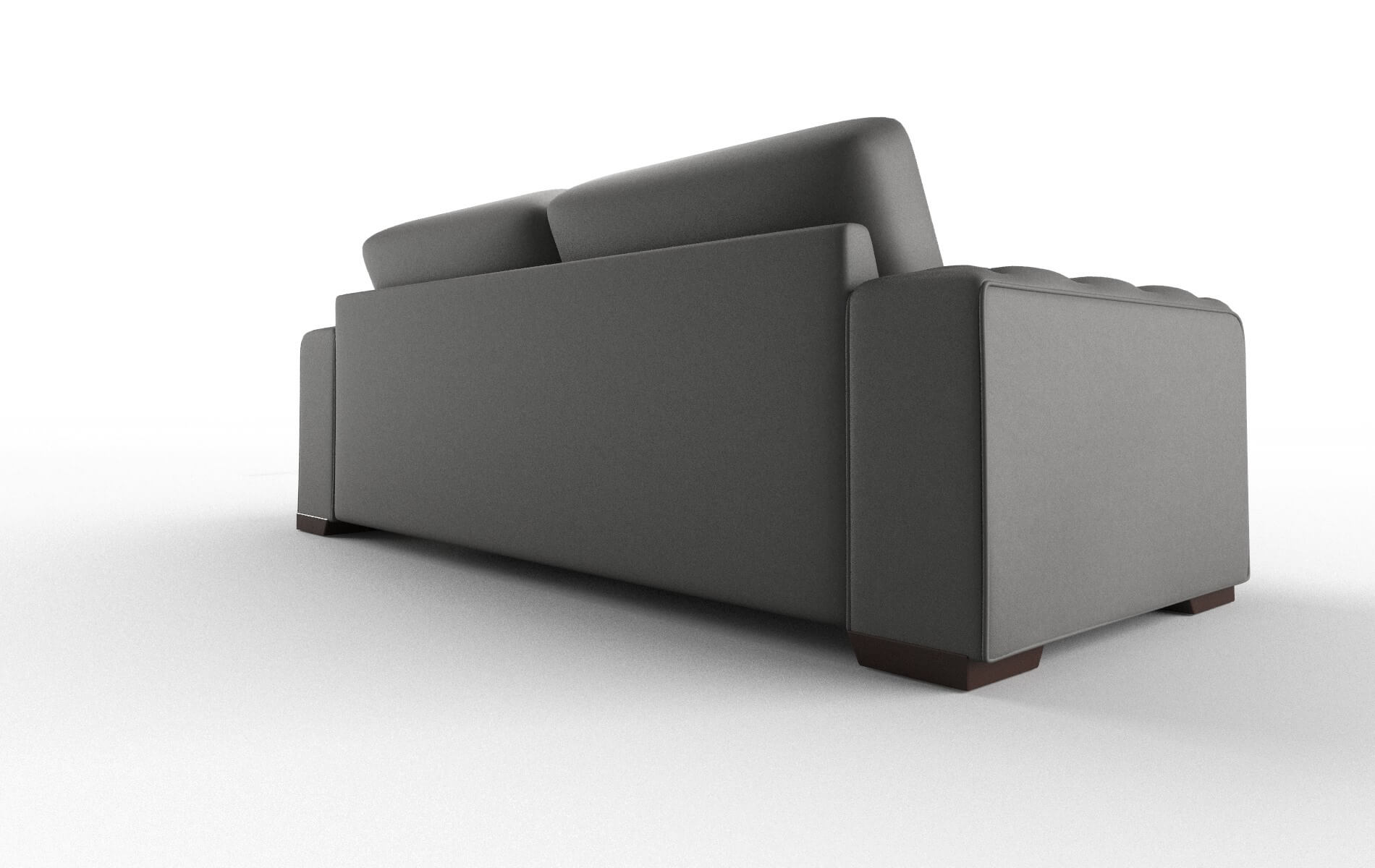 Windsor Oakley Charcoal Sofa espresso legs 5