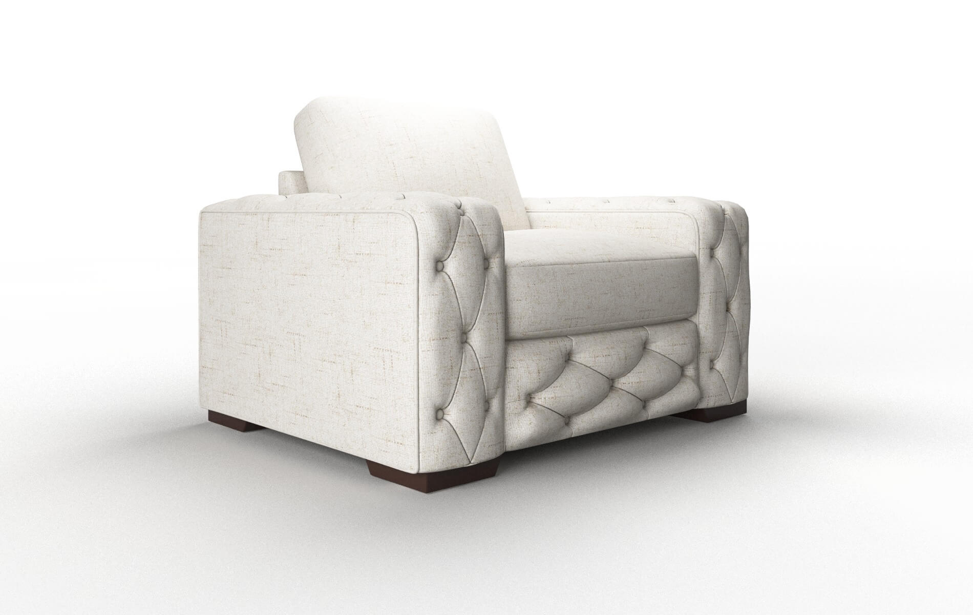 Windsor Oceanside Natural Chair espresso legs 2