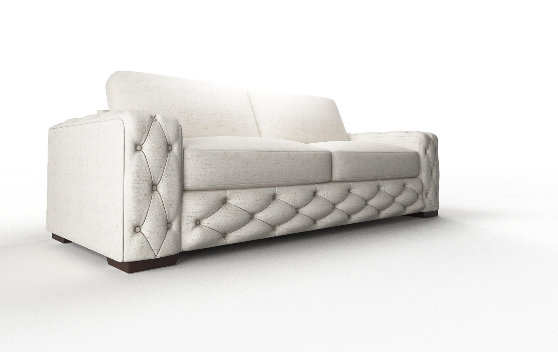 Windsor Oceanside Natural Sofa espresso legs 2