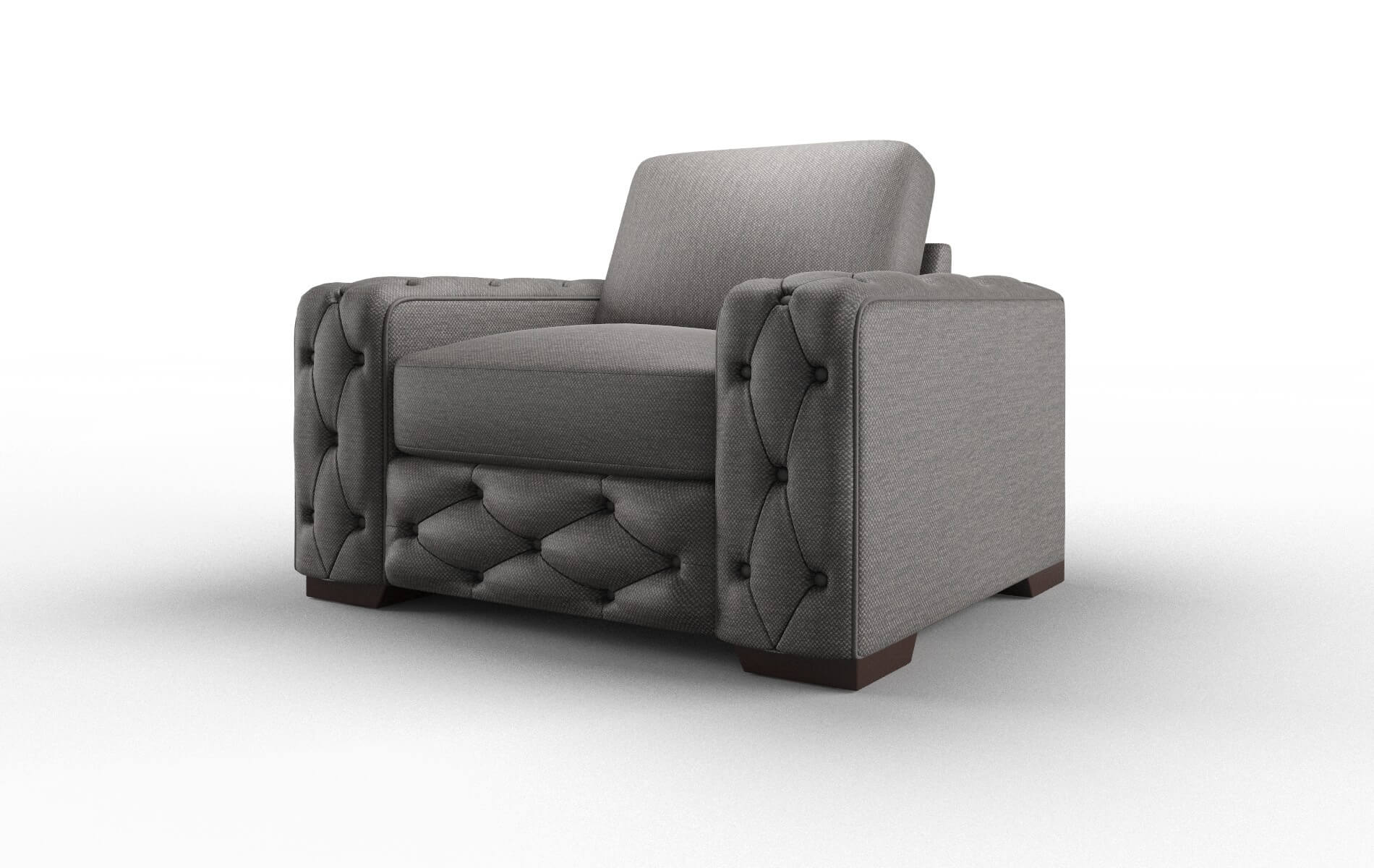 Windsor Oscar Charcoal Chair espresso legs 4