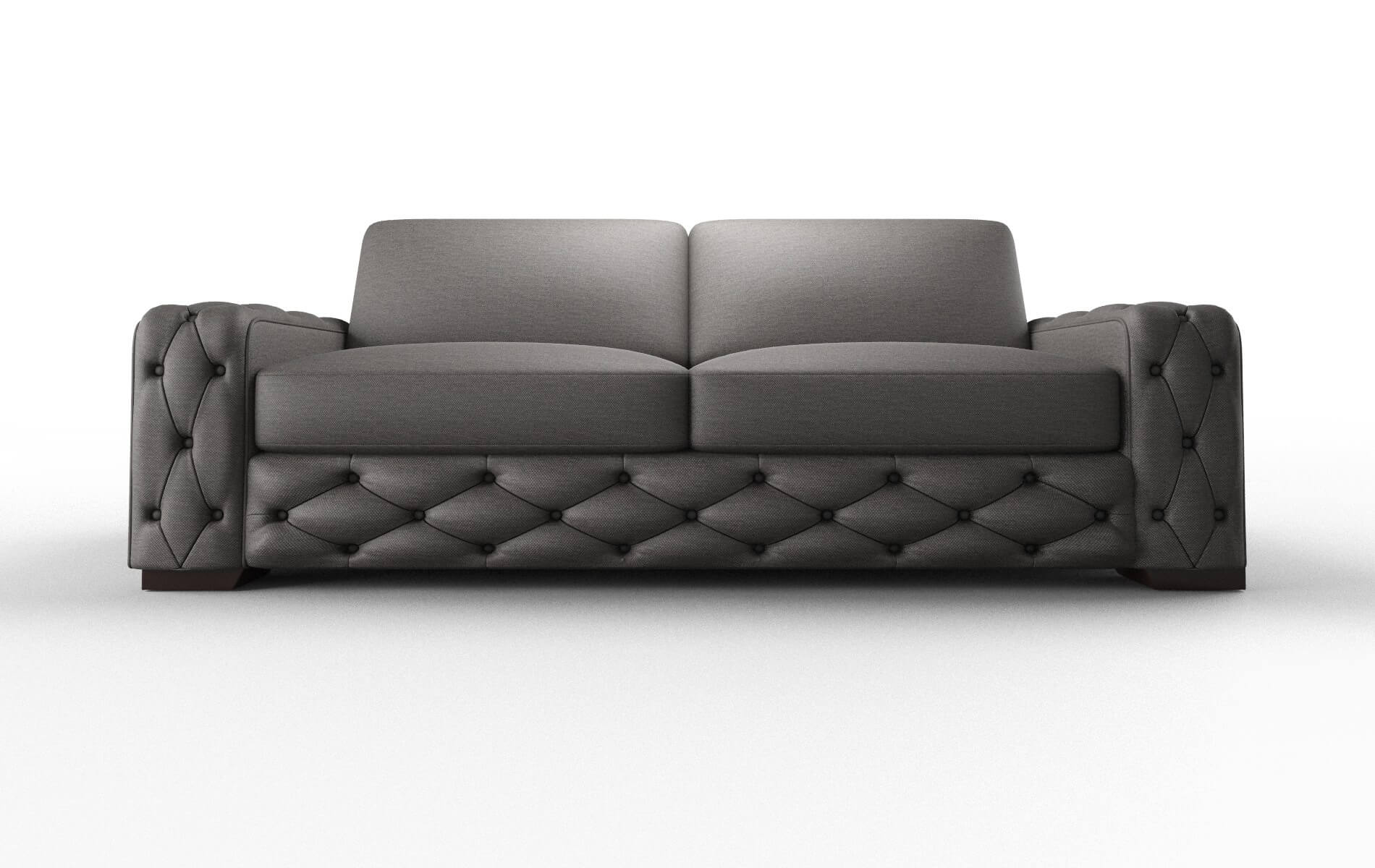 Windsor Oscar Charcoal Sofa espresso legs 1