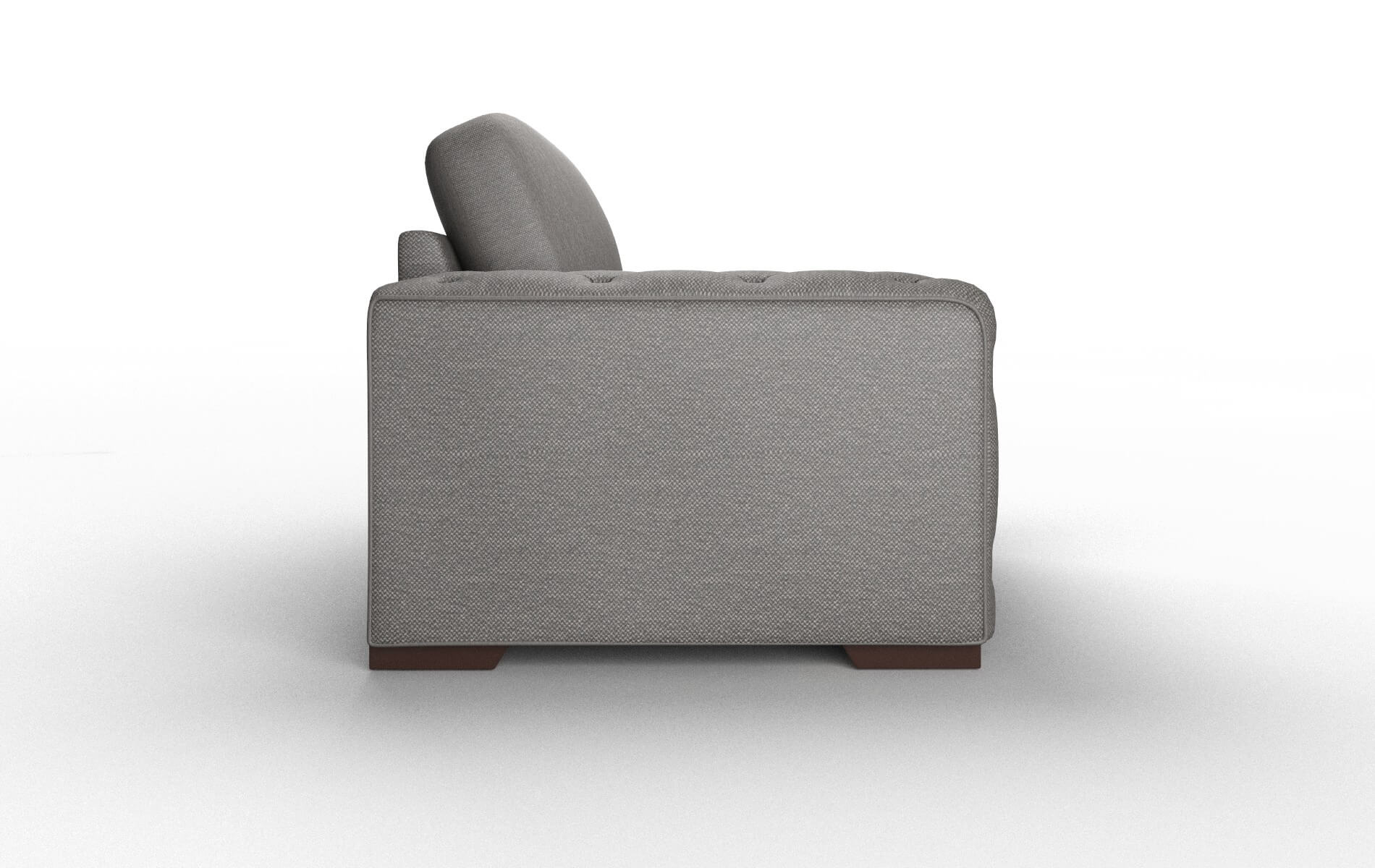 Windsor Oscar Grey Chair espresso legs 3