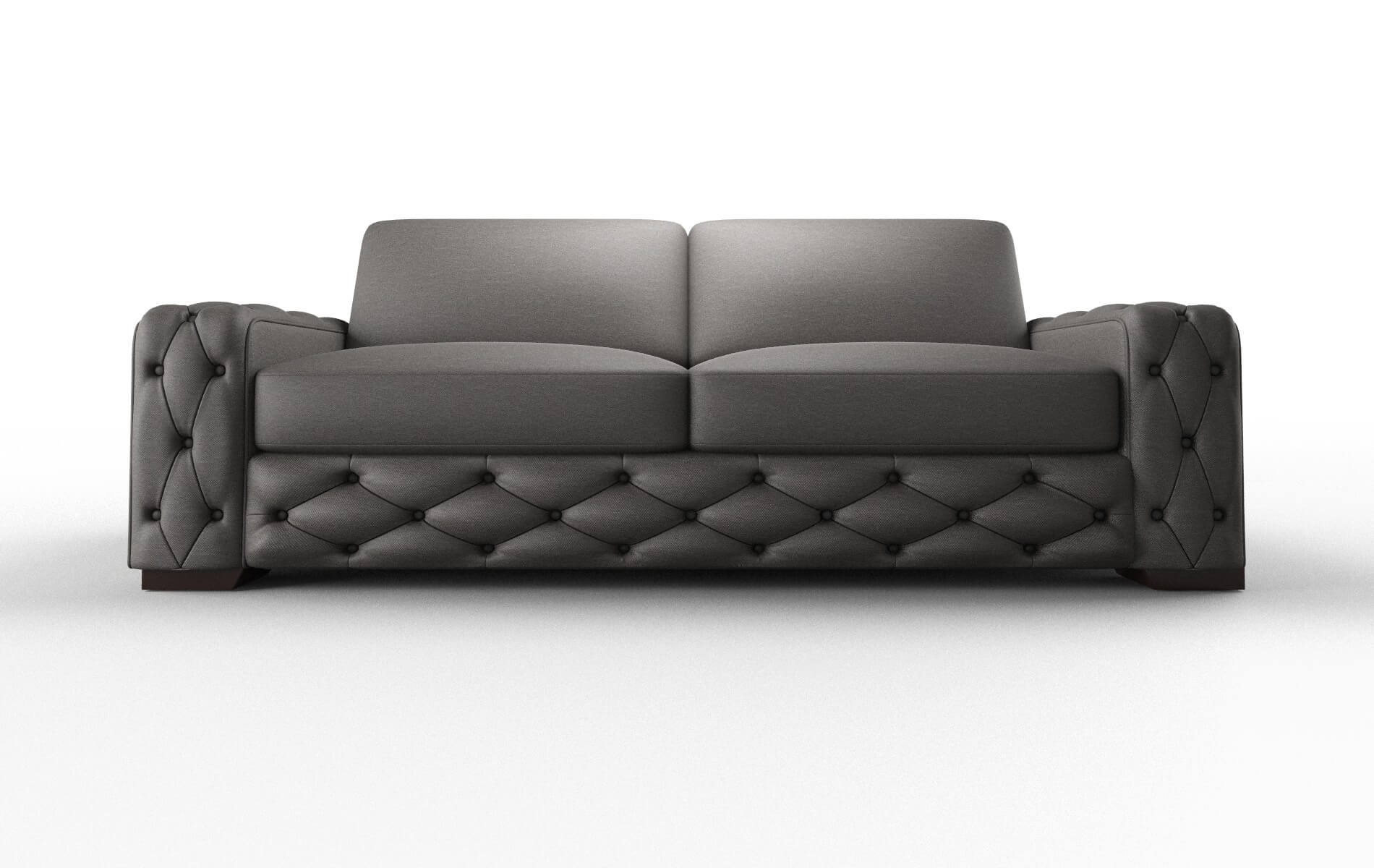 Windsor Oscar Grey Sofa espresso legs 1