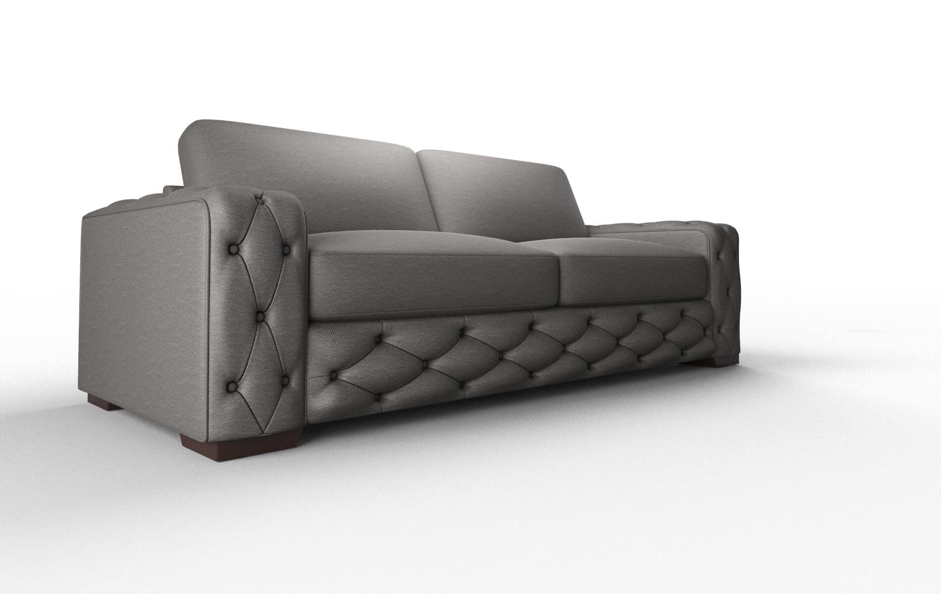 Windsor Oscar Grey Sofa espresso legs 2