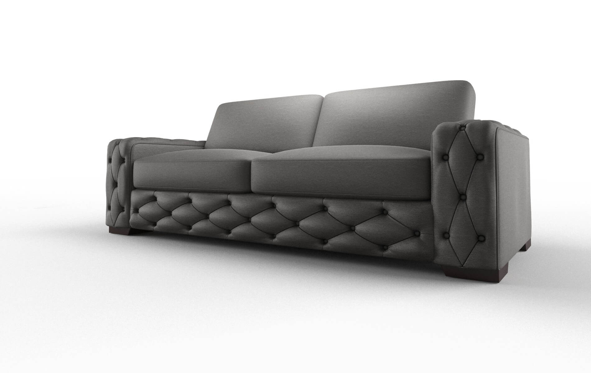 Windsor Oscar Grey Sofa espresso legs 4