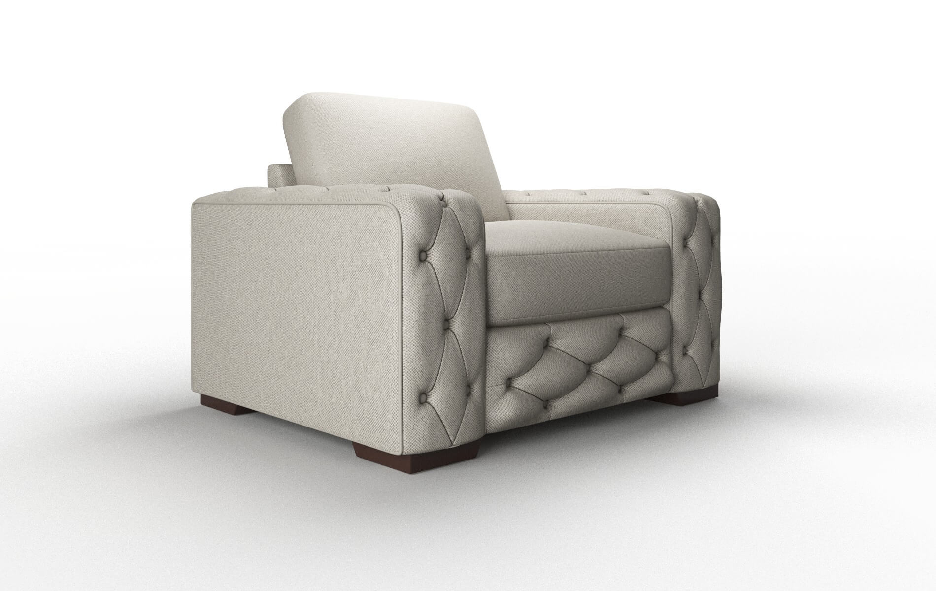 Windsor Oscar Silver Chair espresso legs 2