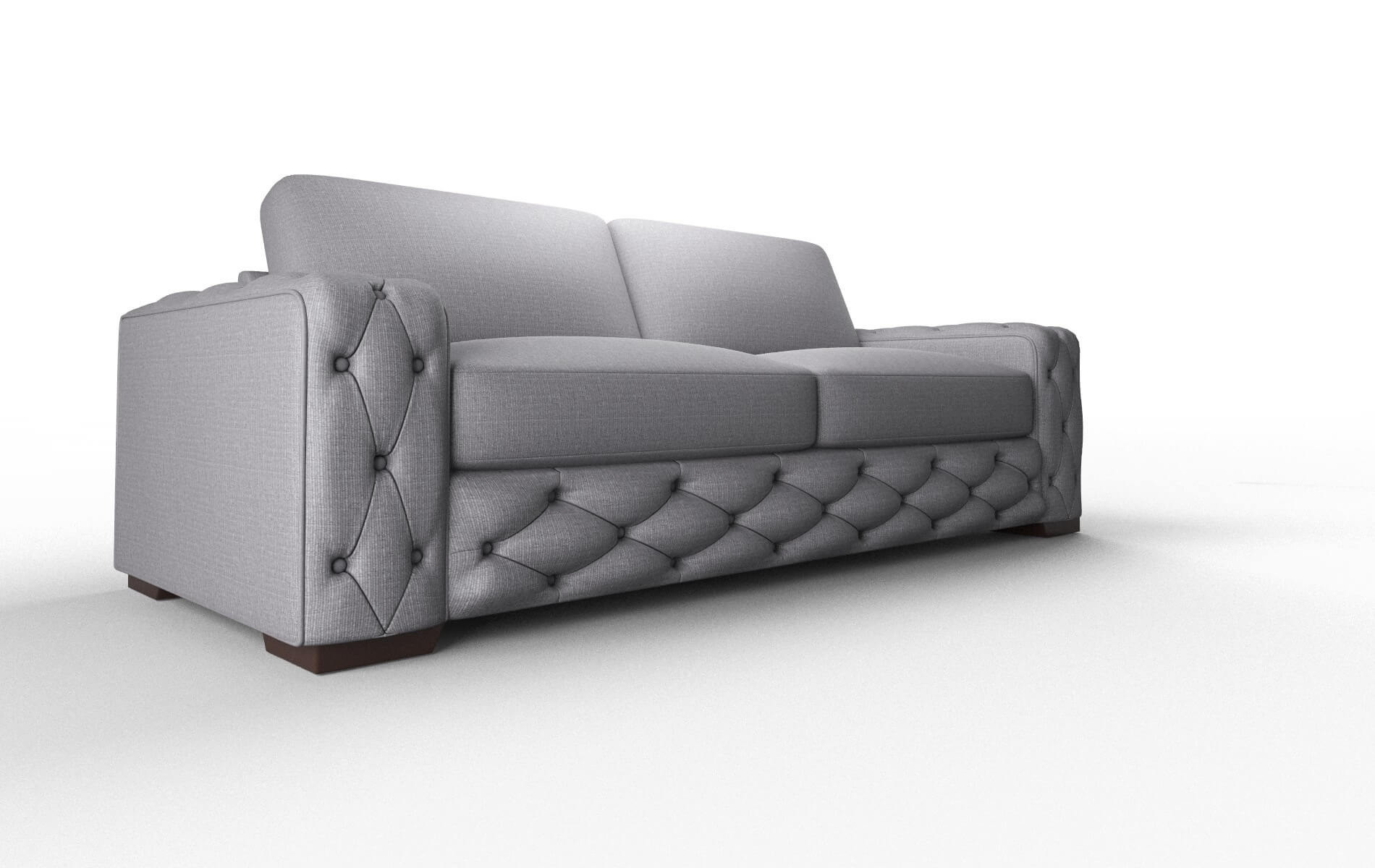 Windsor Parker Ash Sofa espresso legs 2
