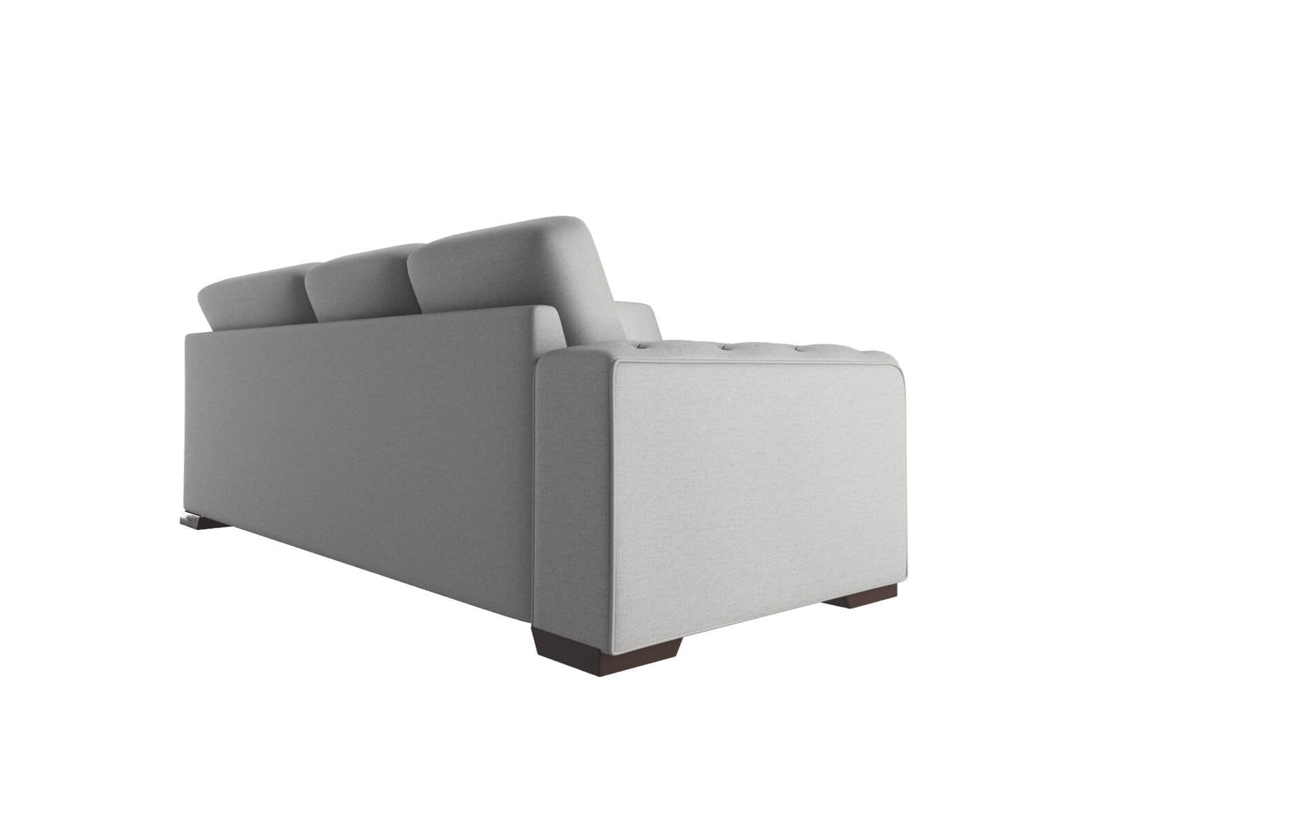 Windsor Parker Silver Sectional espresso legs 3