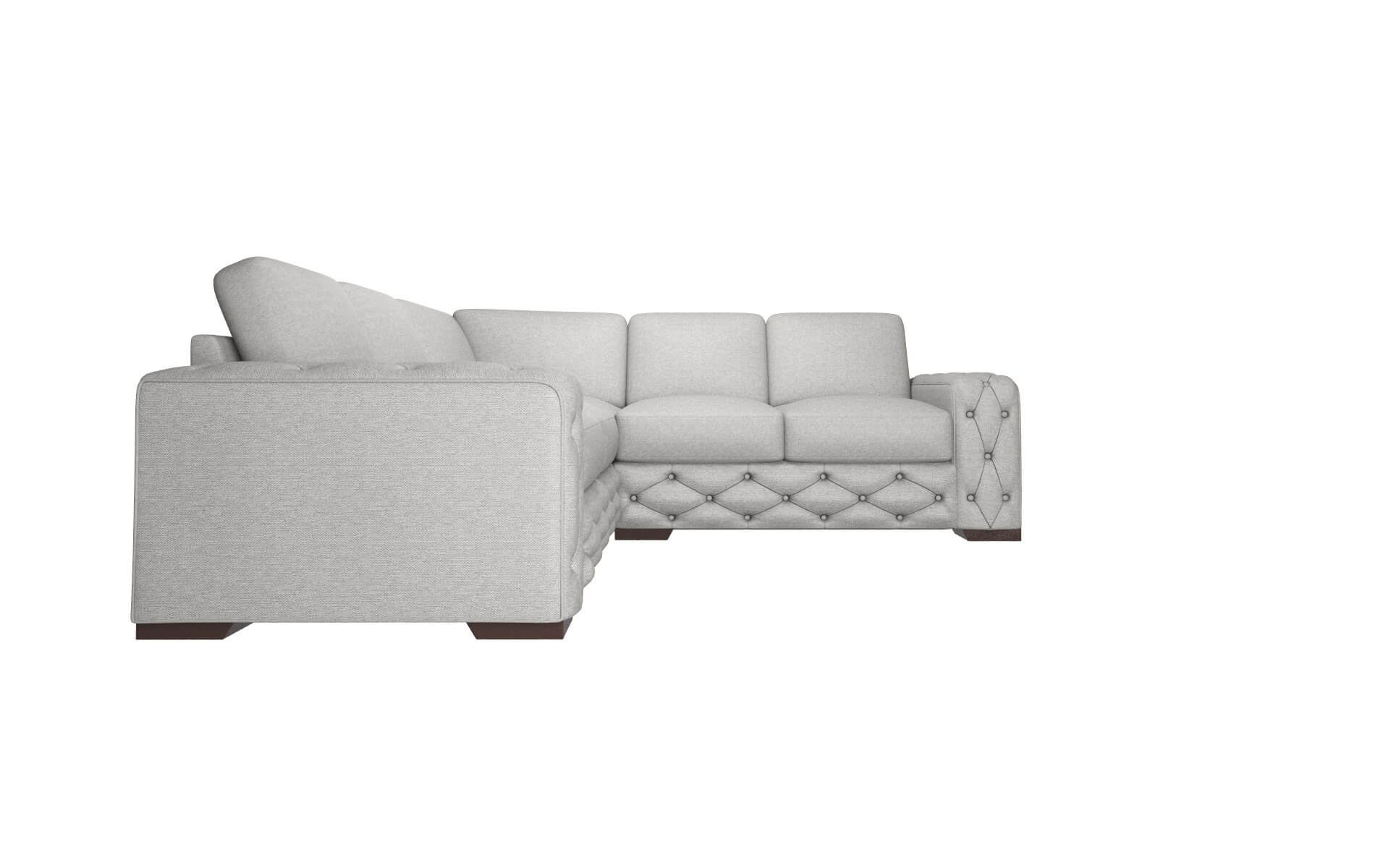 Windsor Phoenix Smoke Sectional espresso legs 2