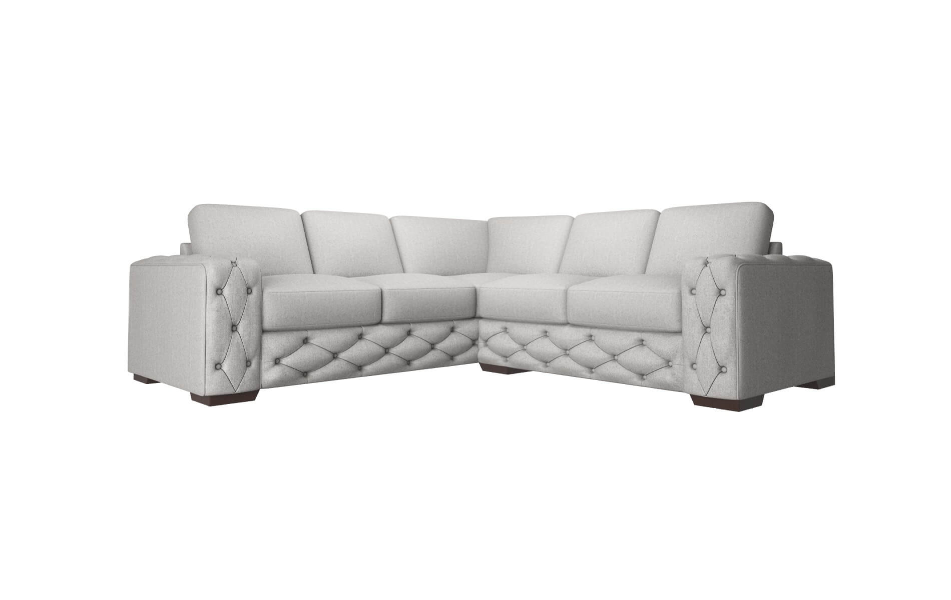 Windsor Prime Ash Sectional espresso legs 1