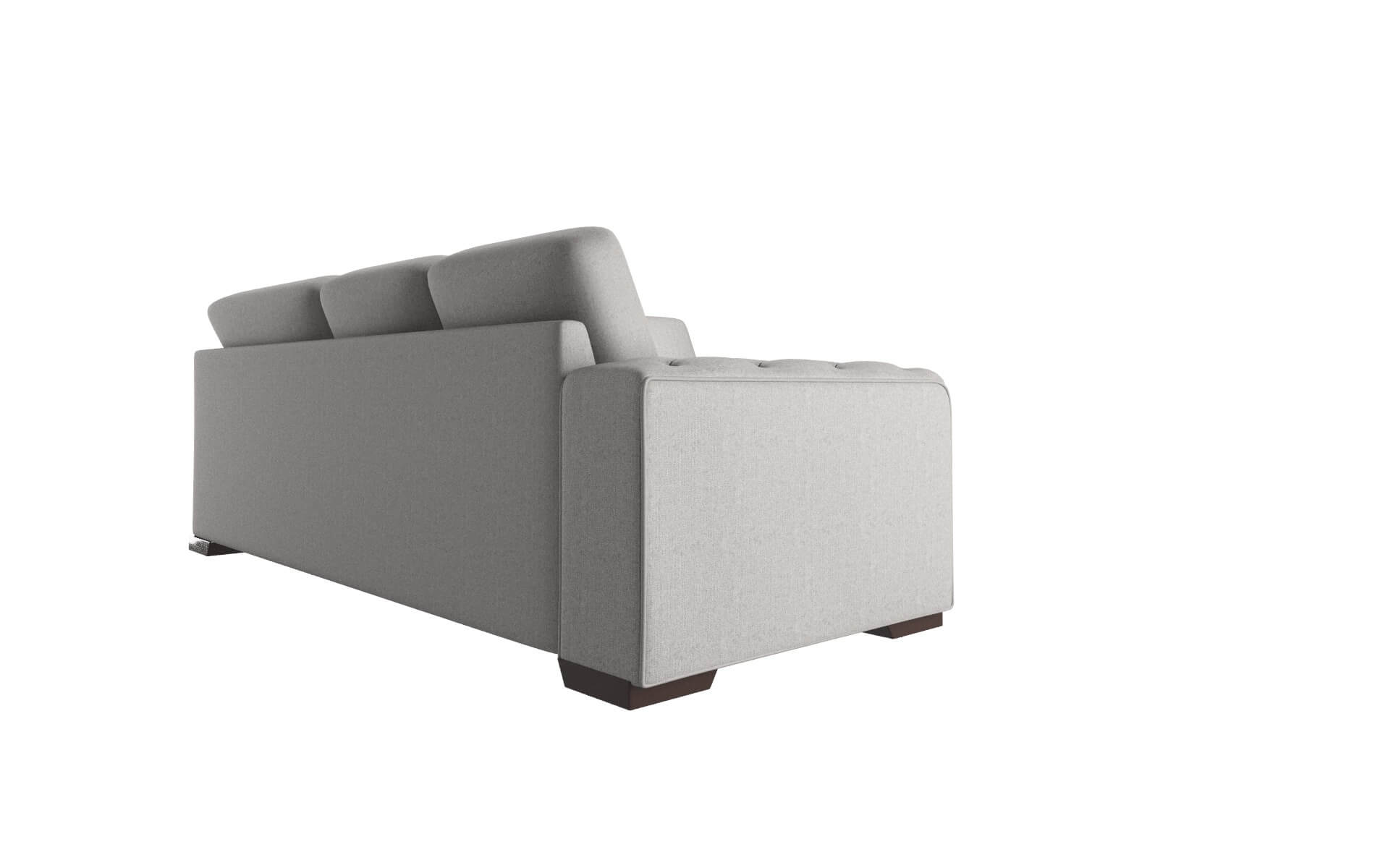 Windsor Prime Ash Sectional espresso legs 3