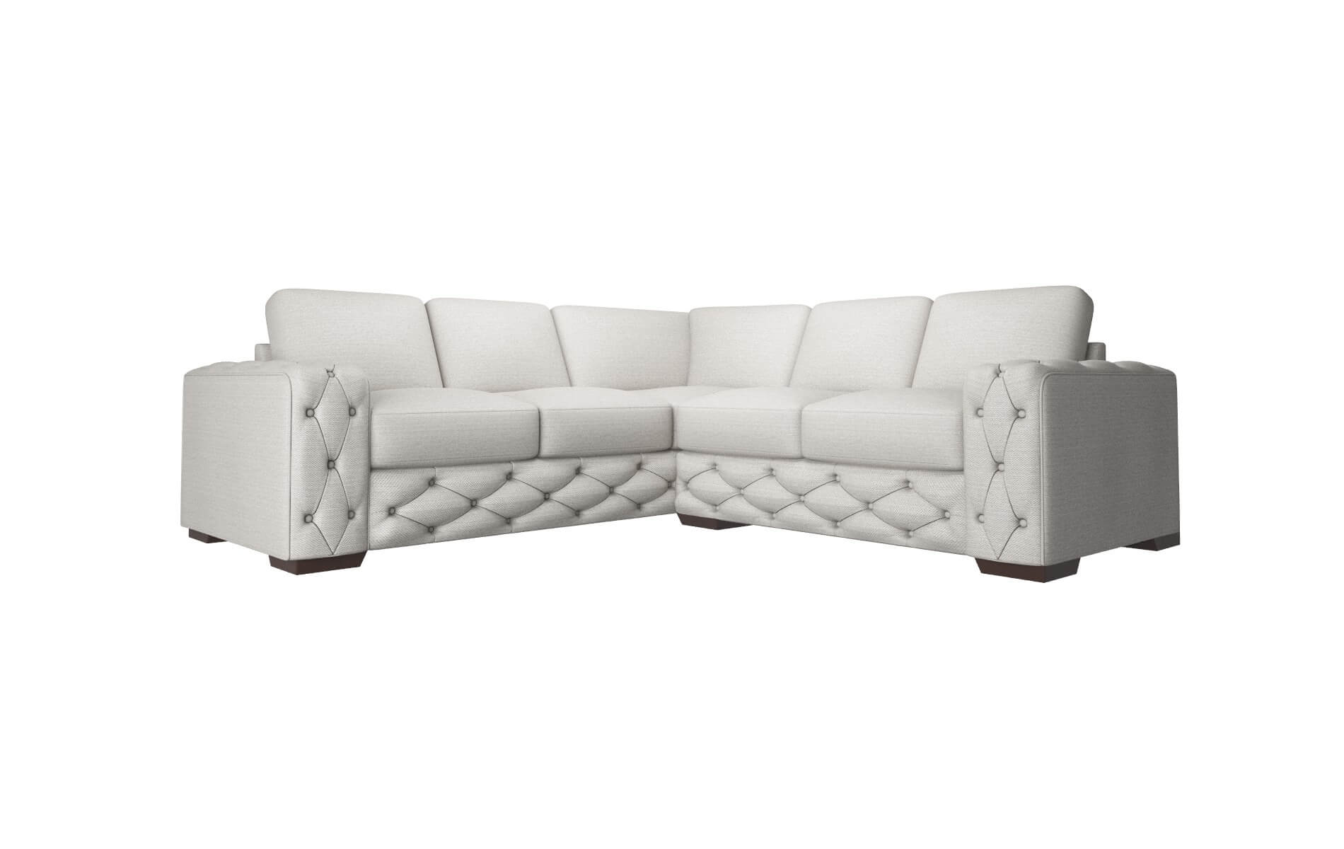 Windsor Redondo Stone Sectional espresso legs 1