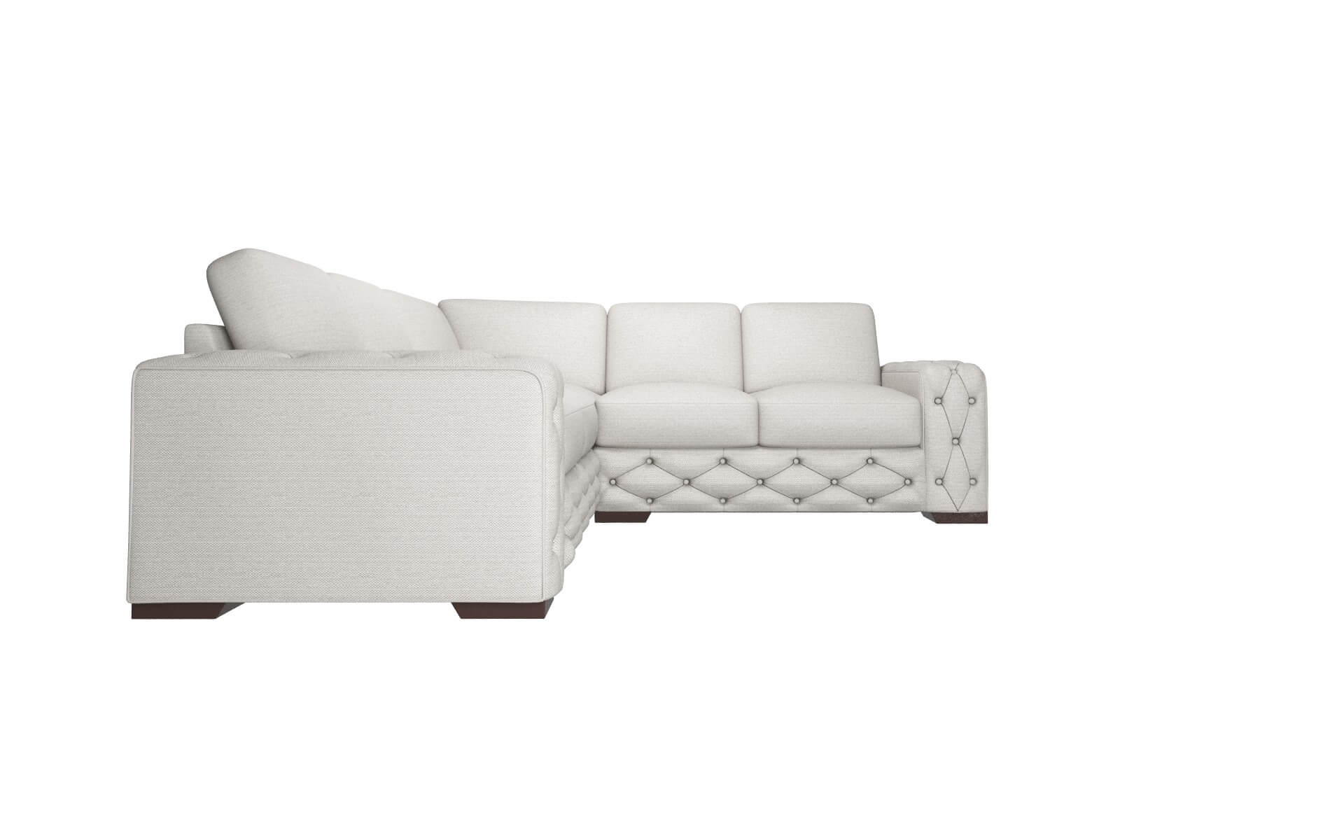 Windsor Redondo Stone Sectional espresso legs 2
