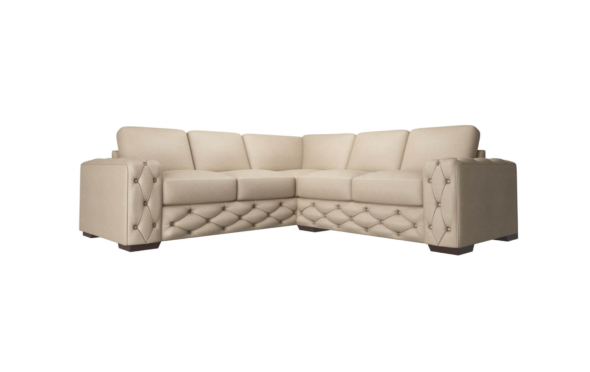 Windsor Rocket Cappuccino Sectional espresso legs 1