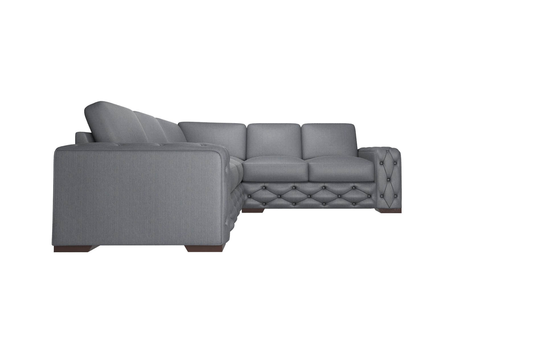 Windsor Rocket Eclipse Sectional espresso legs 2
