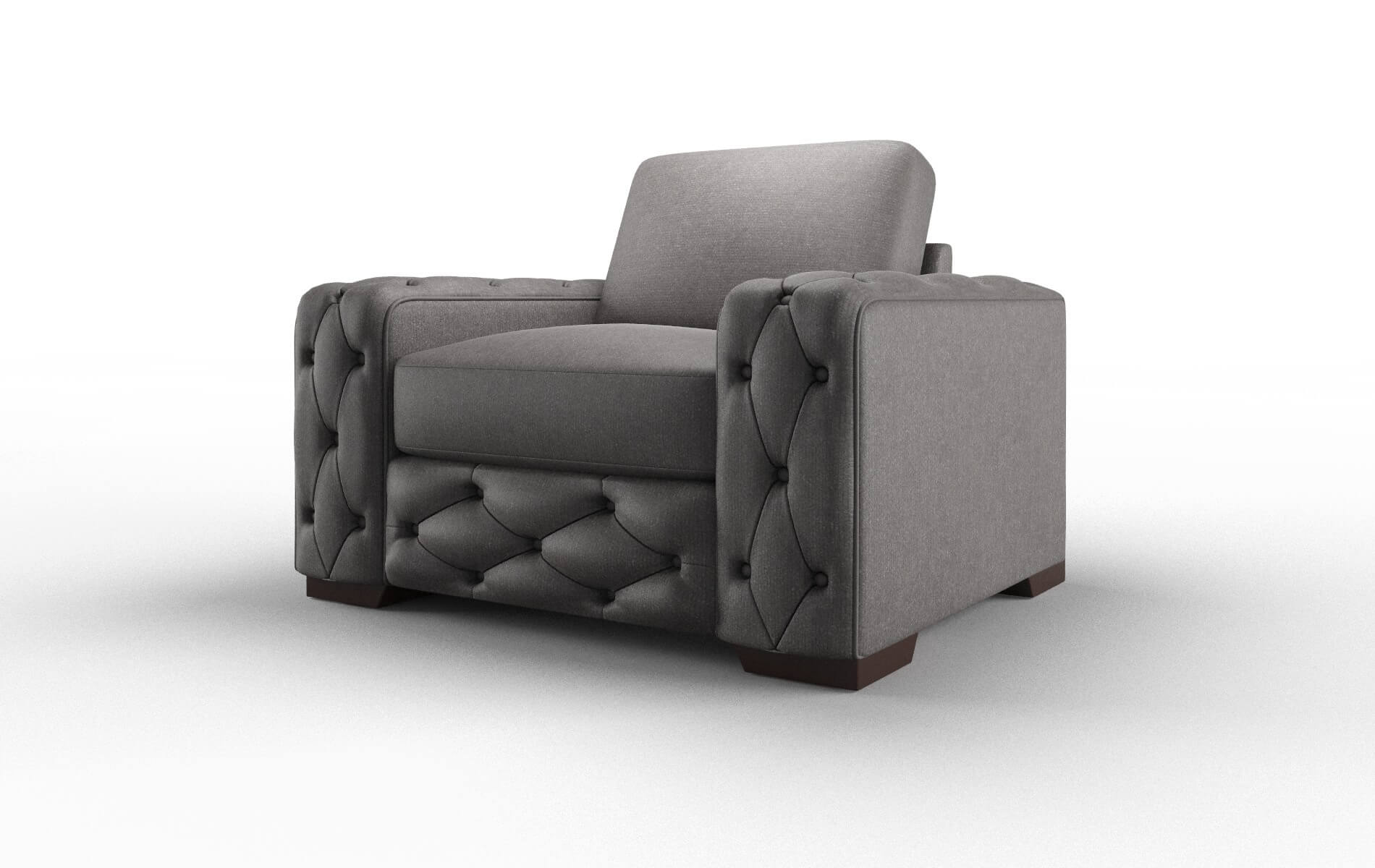 Windsor Sasha Grey Chair espresso legs 4