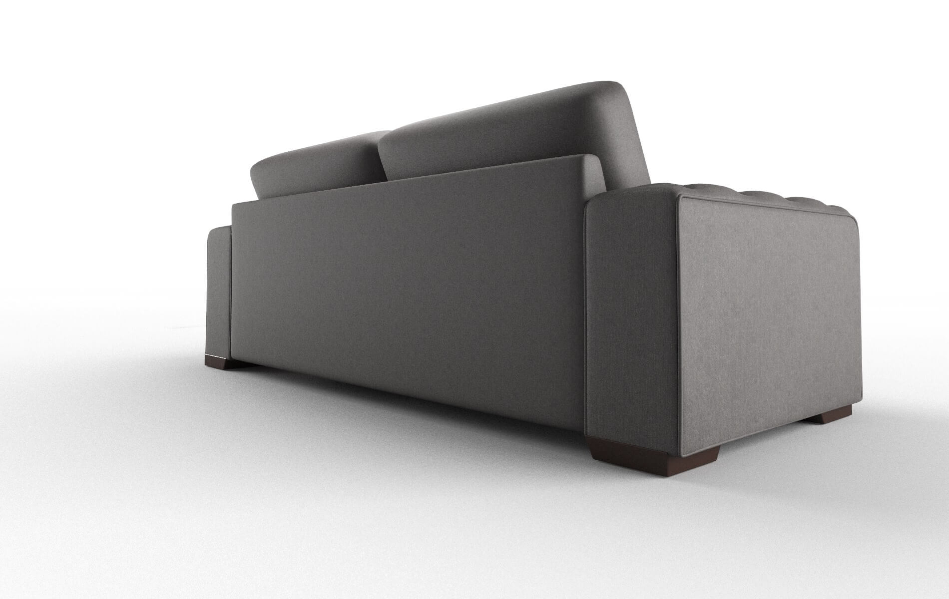 Windsor Sasha Grey Sofa espresso legs 5