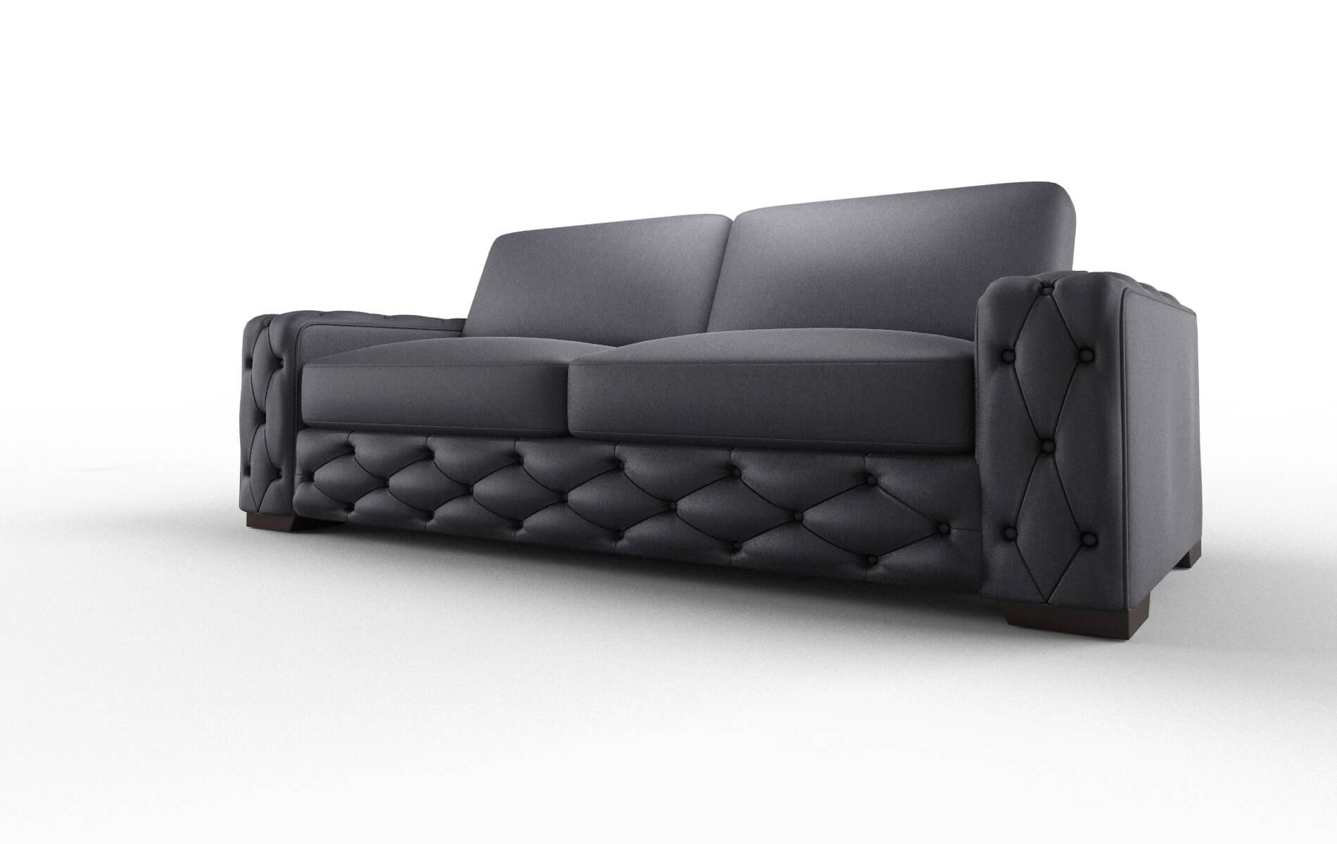 Windsor Sasha Navy Sofa espresso legs 4