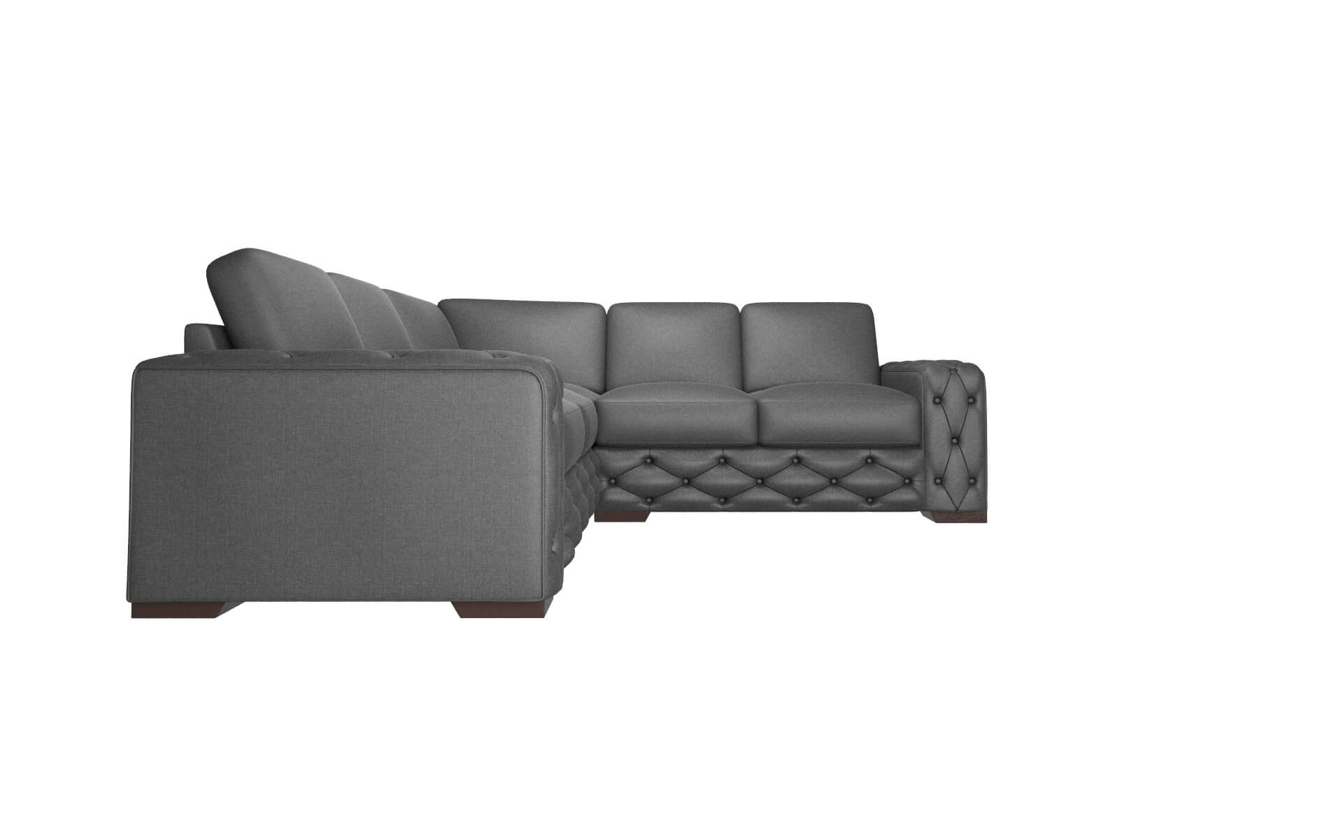 Windsor Sosoftness 54 Sectional espresso legs 2