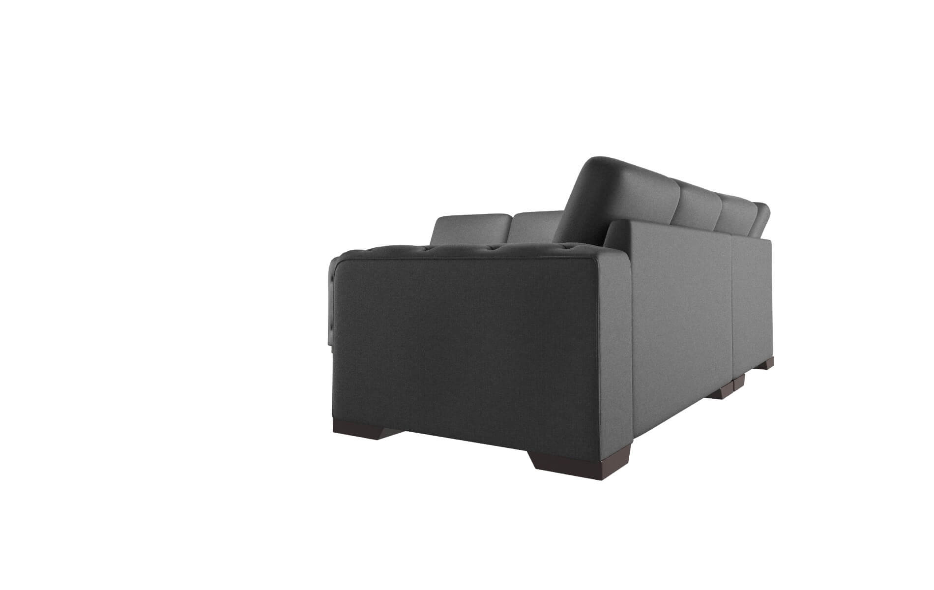 Windsor Sosoftness 54 Sectional espresso legs 4