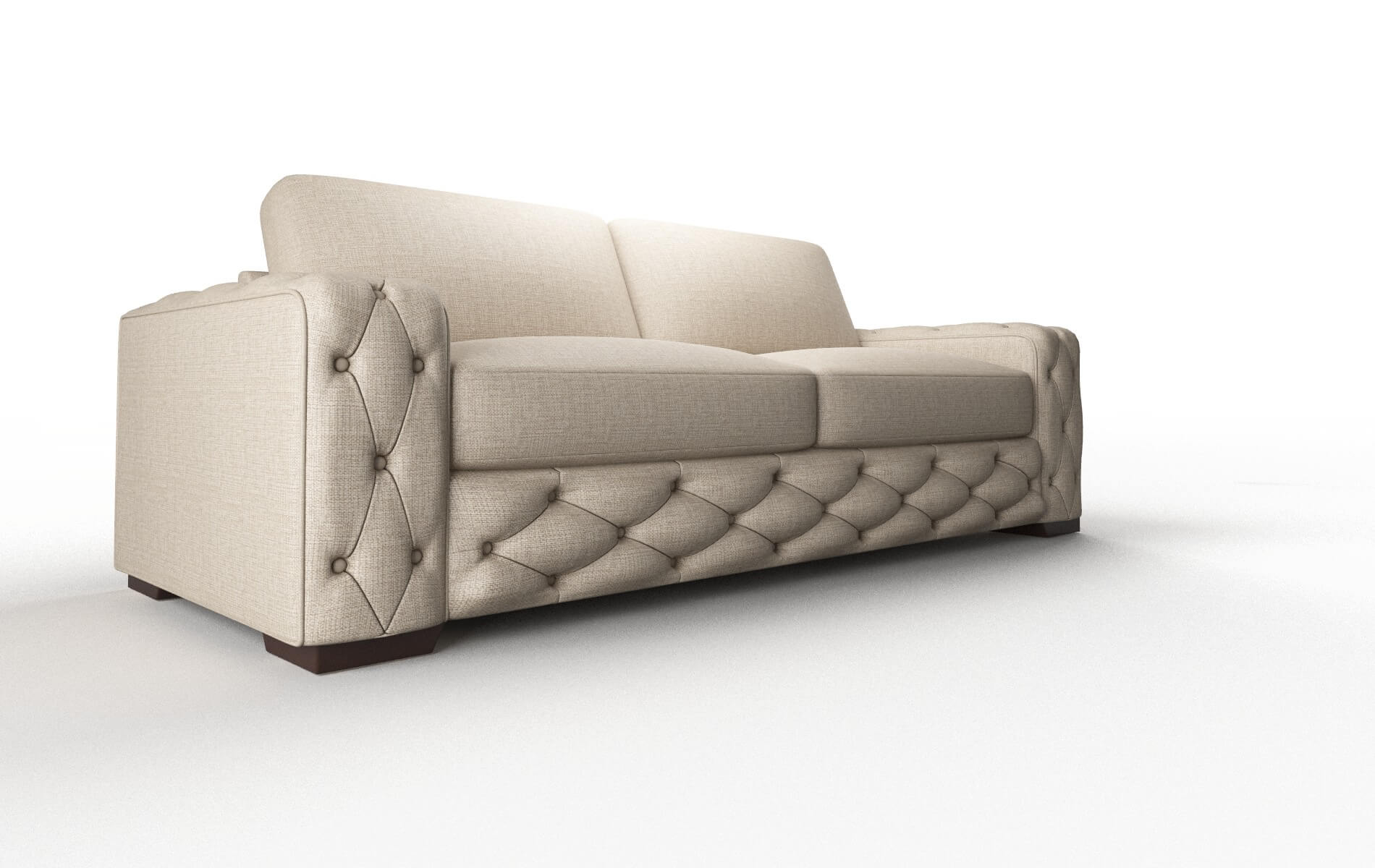Windsor Sosoftness 74 Sofa espresso legs 2