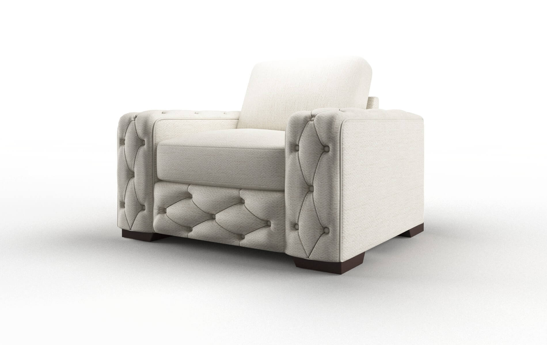 Windsor Venus Cream Chair espresso legs 4