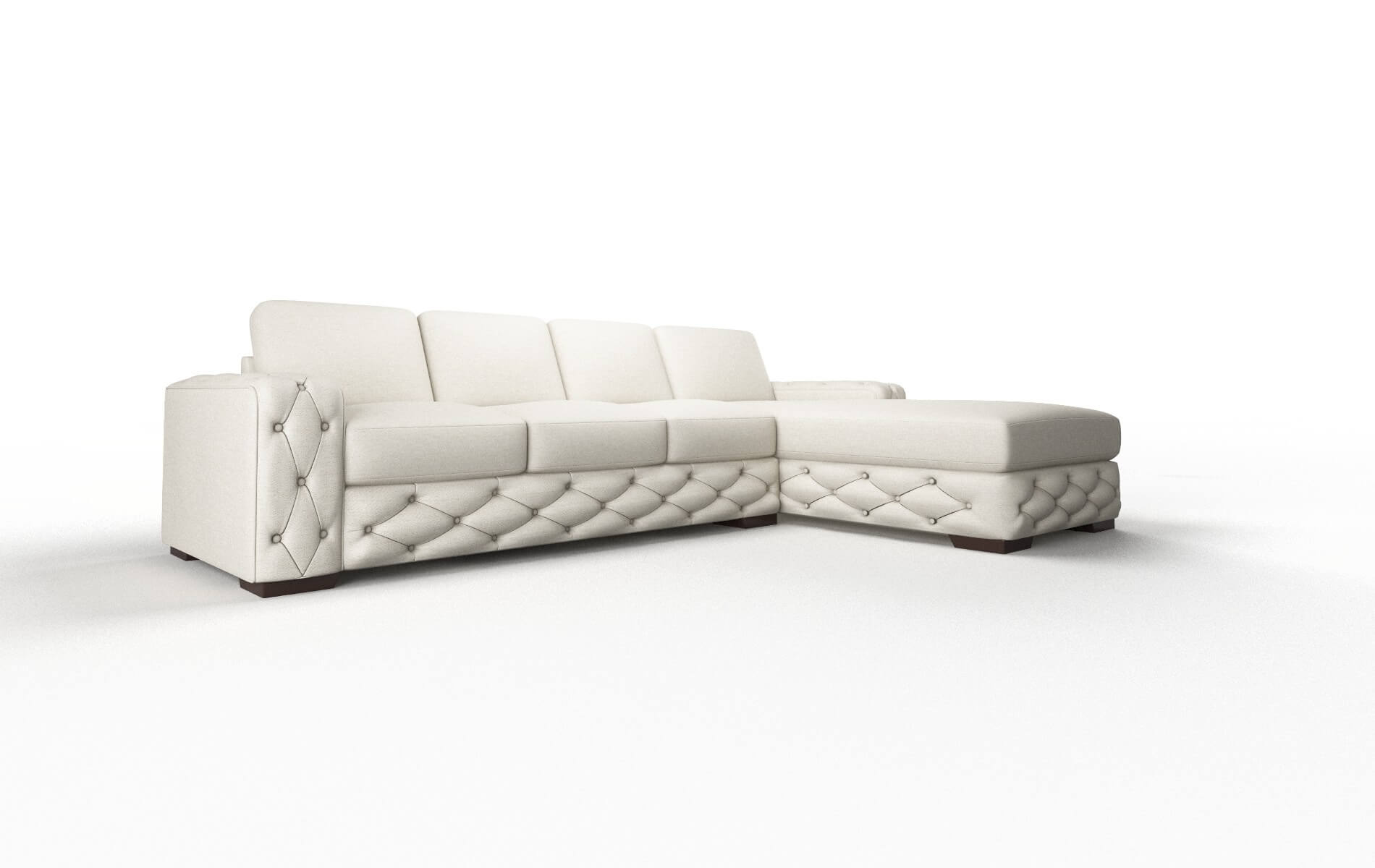 Windsor Venus Cream Panel espresso legs 2