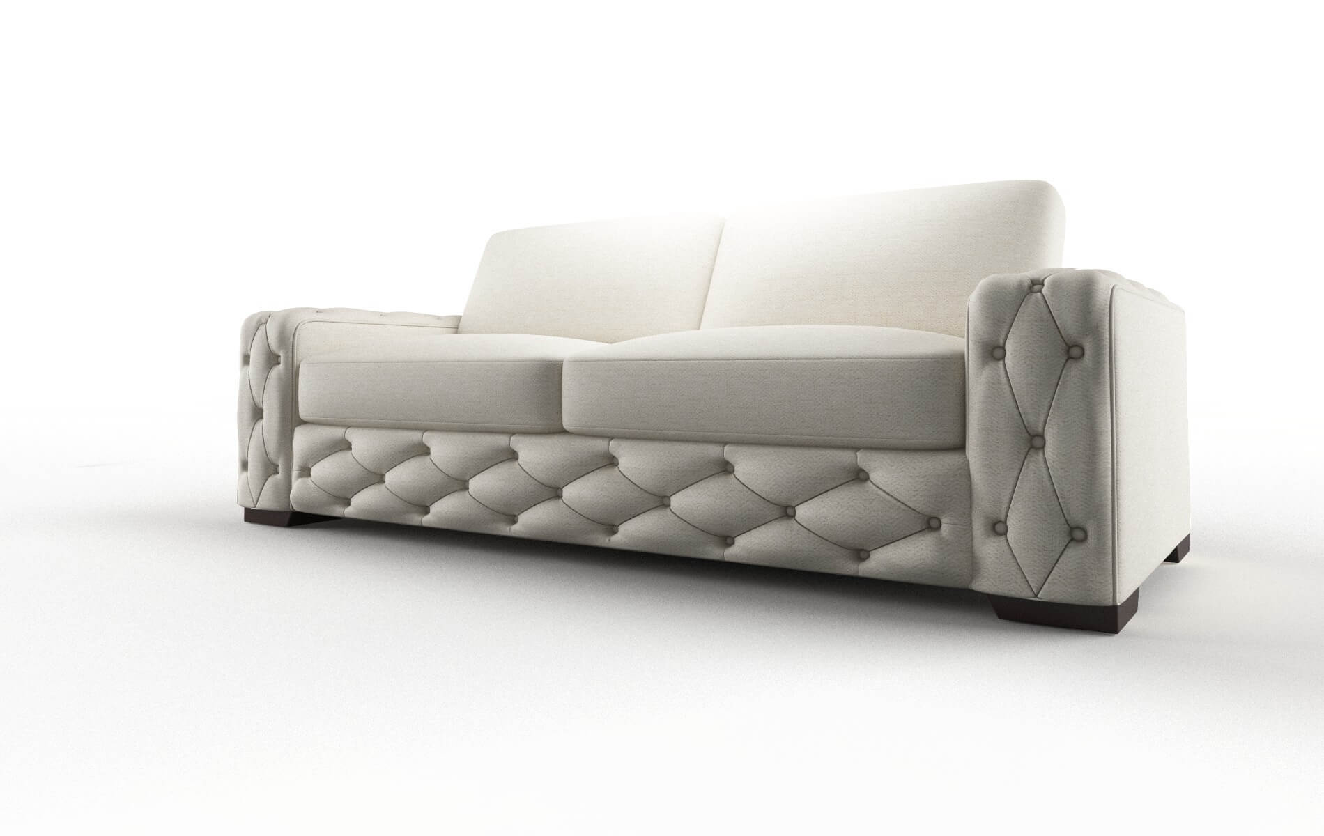Windsor Venus Cream Sofa espresso legs 4
